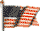 USA flag - Nostradamus website